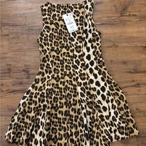 NWT Zara Cheetah mini dress